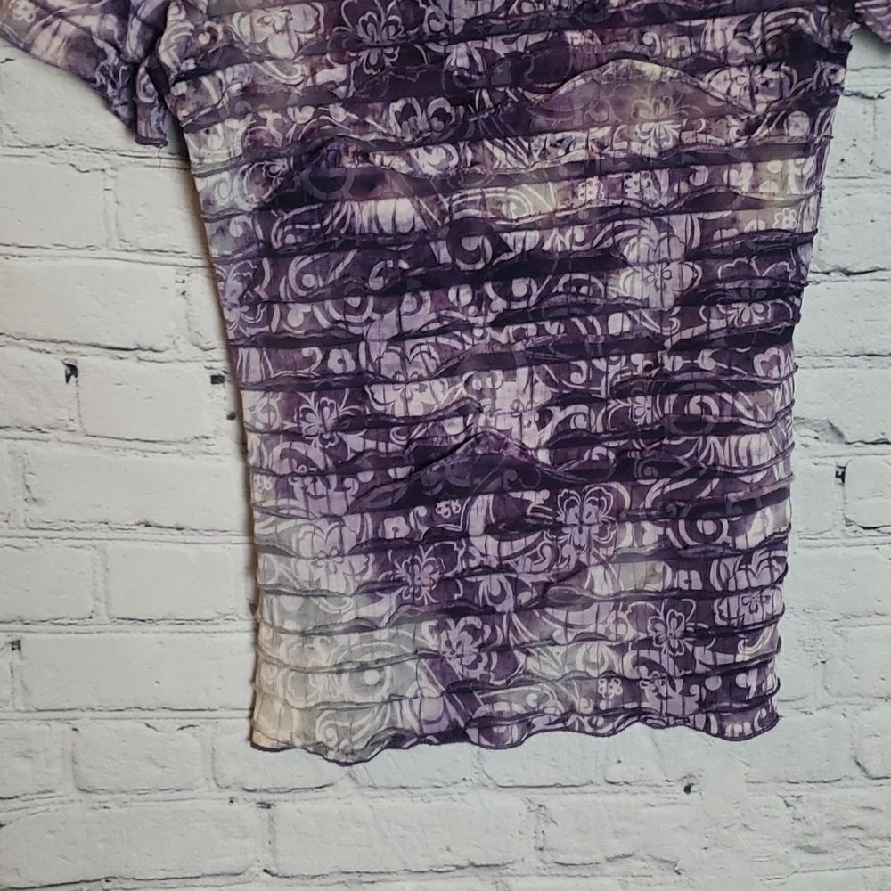 Y2K Purple Only Nine Top - Picture 5 of 6